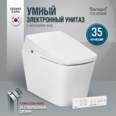 Электронный унитаз биде Senspa TCB 9100 White